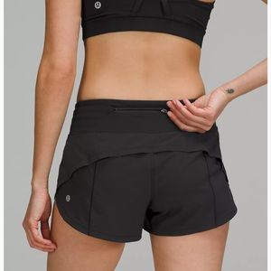 Lululemon speed up short size 4 black